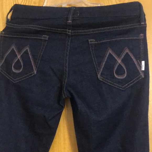 Mother Sweetheart the looker rouch cat jeans 25 - Picture 4 of 5